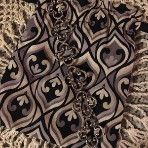 EUC - Brighton “Soft Fleur de lis” Clasp Bracelet